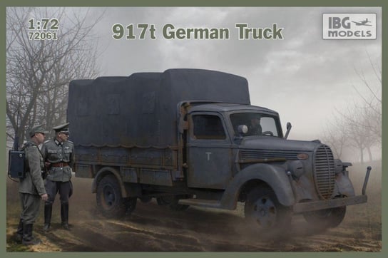 IBG, 917t niemiecka ciężarówka (GXP-648738), Model plastikowy IBG Models