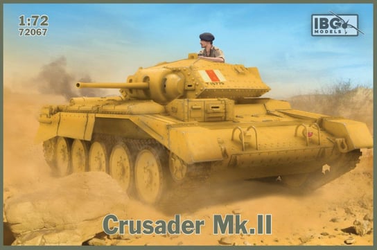 Ibg, model plastikowy Crusader Mk.ii British Cruiser Tank IBG Models
