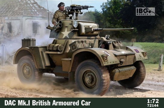 Ibg, Model Plastikowy, Dac Mk.i British Armoured Car 1/72 IBG Models