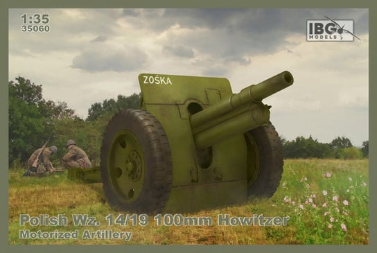 IBG, Polish Wz.14/19 100 mm Howitzer-Motorized Ar (GXP-747531), Model plastikowy IBG Models