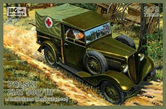 IBG, Polski Fiat 508/III ambulans, Model do sklejania IBG Models