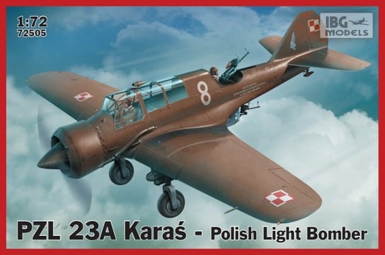 IBG, PZL 23A Karaś Polish Light Bomber (GXP-593143), Model do sklejania IBG Models