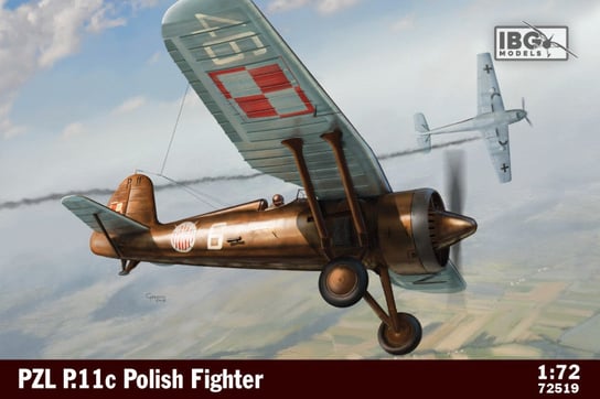 IBG, PZL P.11c Polish Fighter Plane, Model do sklejania IBG Models