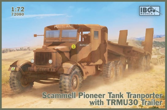 IBG, Scammell Pioneer Tank Transporter TRMU30 (GXP-735834), Modelplastkowy IBG Models