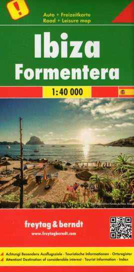 Ibiza Fromentera. Mapa 1:40 000 Freytag & Berndt