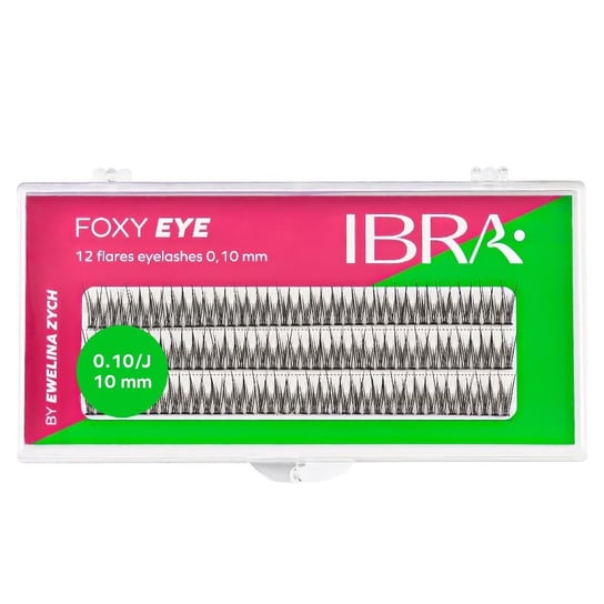 Ibra, Ibra Foxy Eye, Kępki rzęs 10 mm, 120 szt. Ibra
