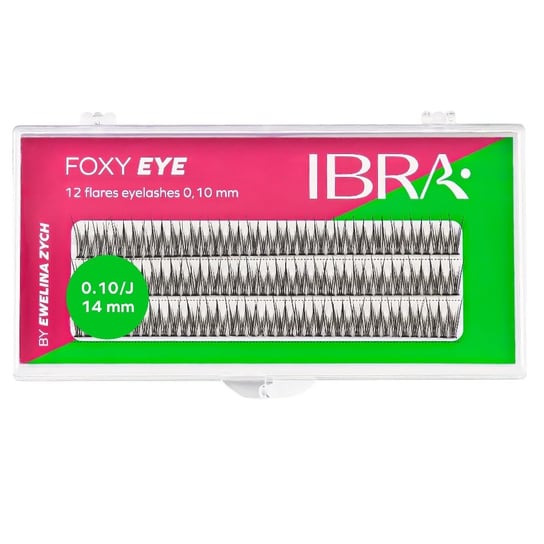 Ibra, Ibra Foxy Eye, Kępki rzęs 14 mm, 120 szt. Ibra