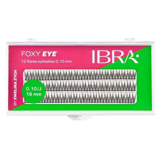 Ibra, Ibra Foxy Eye, Kępki rzęs 16 mm, 120 szt. Ibra