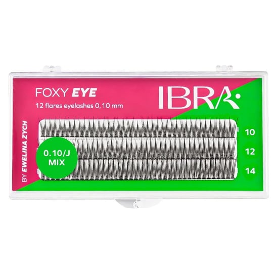 Ibra, Ibra Foxy Eye, Kępki rzęs Mix, 120 szt. Ibra
