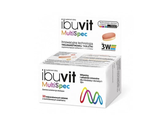 Ibuvit MultiSpec, suplement diety, 30 tabletek POLPHARMA