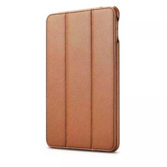 ICarer Leather Folio etui do iPad mini 5 skórzany pokrowiec smart case brązowy (RID800-BN) 4kom.pl