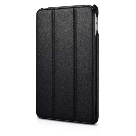 ICarer Leather Folio etui do iPad mini 5 skórzany pokrowiec smart case czarny (RID800-BK) 4kom.pl