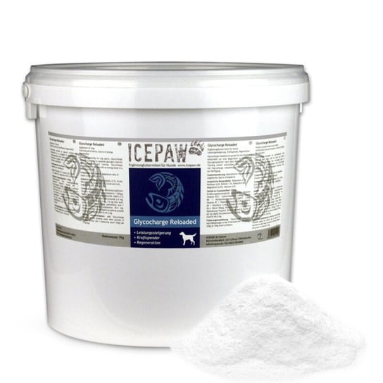 ICEPAW Glycocharge Reloaded - regeneracja i poprawa wydajności psów sportowych (7kg) Ice Paw