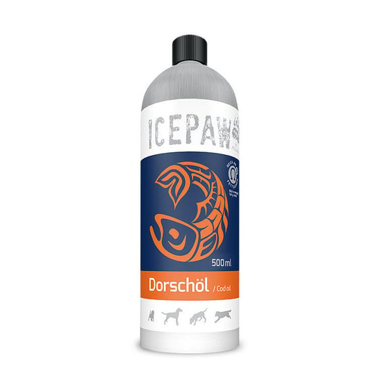 ICEPAW High Premium olej z dorsza 100% 500ml Ice Paw