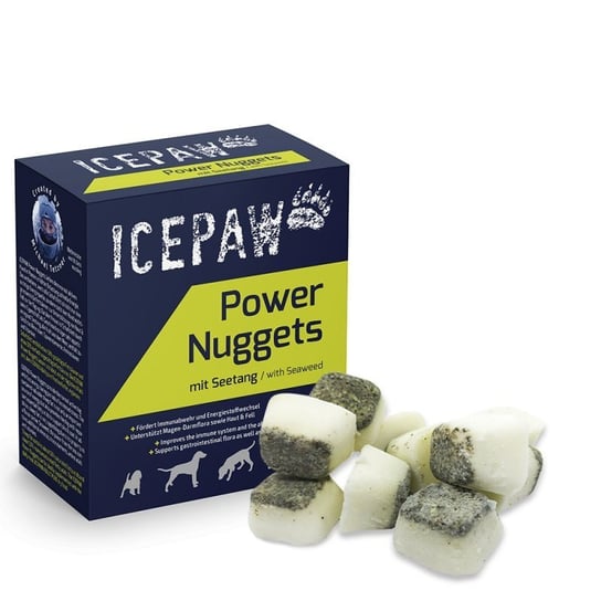 ICEPAW Power Nuggets - przekąska energetyczna z algami dla psów (40 szt.) Ice Paw