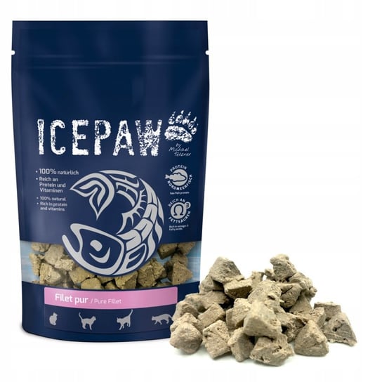 ICEPAW przysmaki z filetów białych ryb dla kotów Inny producent