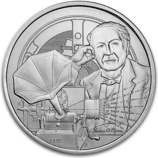 Icons Of Inspiration Thomas Edison 1 uncja srebra 2023 Inna marka