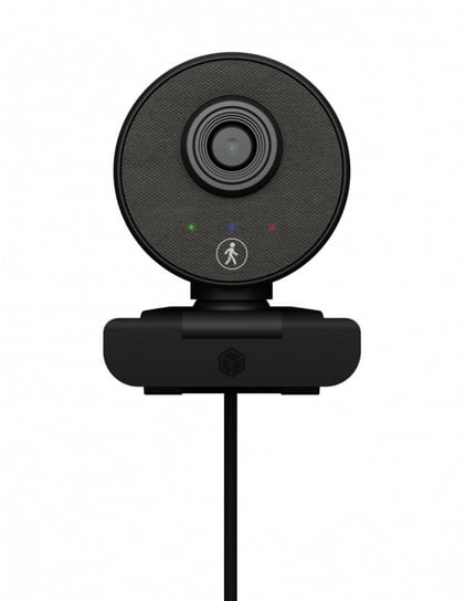IcyBox Kamera internetowa IB-CAM501-HD FHD Webcam, 1080P, wbudowany mikrofon,     Autofocus, wide view angle, Autotracking Aukey