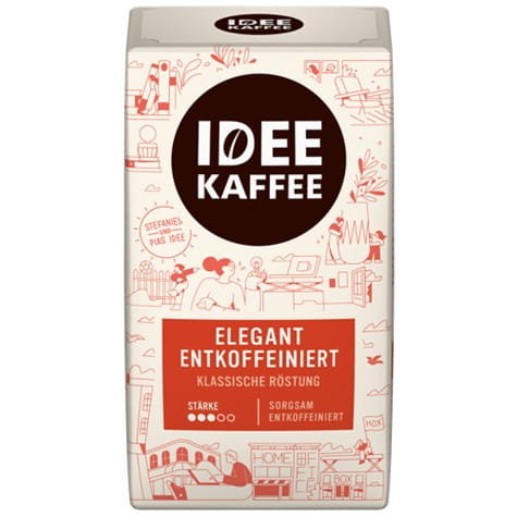 Idee Kaffee Elegant Entkoffeiniert 500g M Inna marka