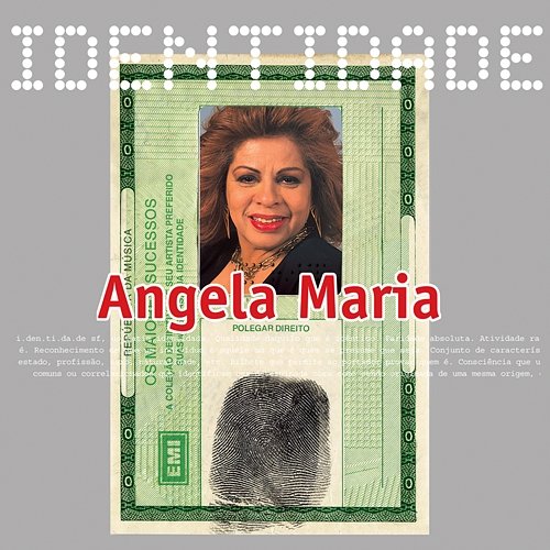 Identidade - Angela Maria Angela Maria