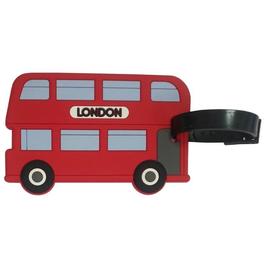Identyfikator bagażu KEMIS London bus, 11x7x0,5 cm Kemis - House of Gadgets