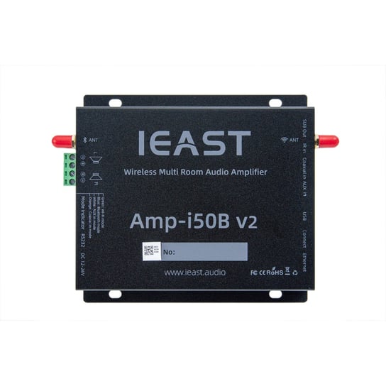 Ieast Amp I50B V2 - Wzmacniacz + Odtwarzacz Sieciowy Hi-Fi Multiroom Do Zabudowy iEAST