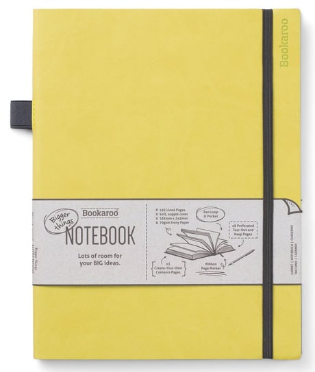 IF, notatnik bookaroo journal duży limonkowy IF