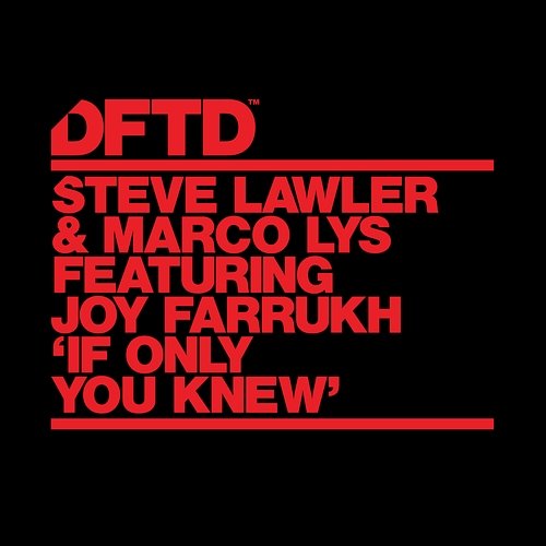 If Only You Knew Steve Lawler & Marco Lys feat. Joy Farrukh