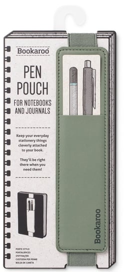 IF, uchwyt na długopis zielony bookaroo pen pouch IF