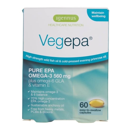 Igennus, Vegepa 560 mg, Suplement diety, 60 kaps. Igennus