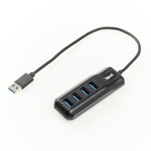 Iggual - Hub USB 3.1 - Adapter USB na 4 porty USB 3.1 kompatybilny z systemem Mac OS Windows Linux | Lekki adapter USB typu Plug & Play Inna marka