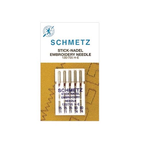 Igły Schmetz do haftowania 5 szt. 3x75, 2x90 Schmetz