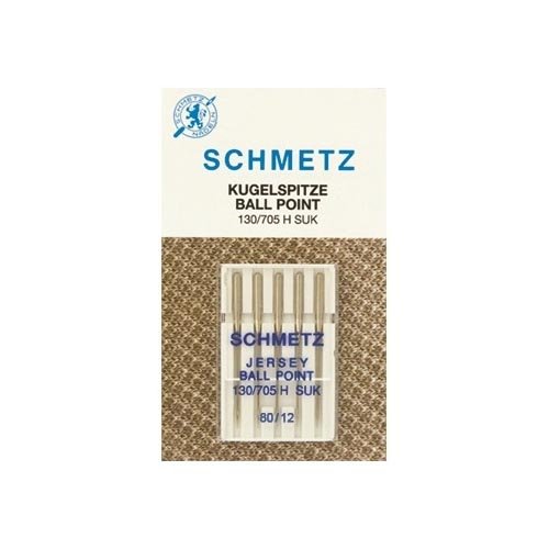 Igły Schmetz z kulką do dzianin (jersey), 5 szt. 5x80 Schmetz