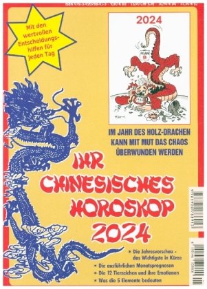 Ihr Chinesisches Horoskop 2024 Bio Verlag Ritter