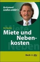 Ihr Recht: Miete und Nebenkosten Lenßen Ingo