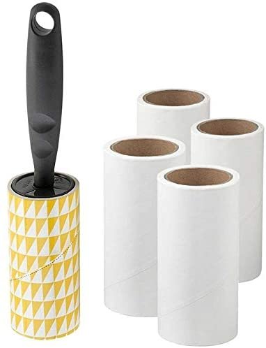 IKEA Bastis 4 Rolki + Wałek Do Czyszczenia Ubrań Ikea