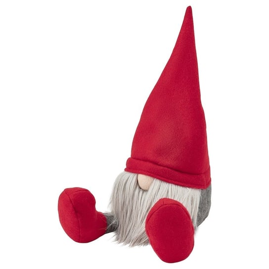 IKEA VINTERFINT Ozdoba, Św Mikołaj czerwony siedzący, 31cm SKRZAT maskotka Ikea