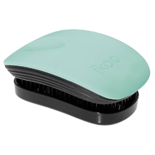IKOO Pocket Ocean Black Body  Brush Szczotka Ułatwiająca Rozczesywanie Włosów Zamykana Ikoo