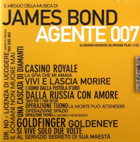 Il Meglio Della Musica Di James Bond Agente 007 Various Artists