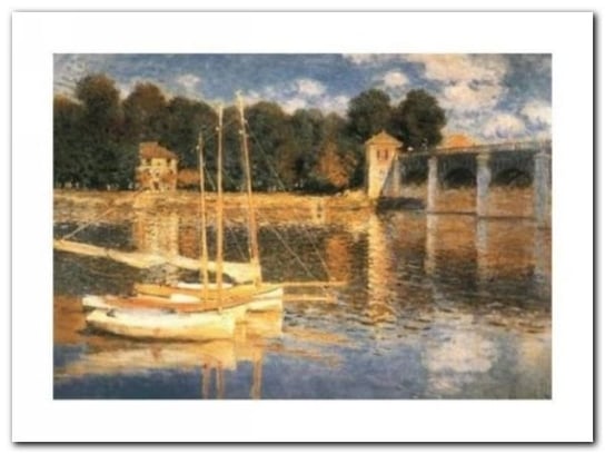Il Ponte Ad Argenteuil plakat obraz 80x60cm Wizard+Genius
