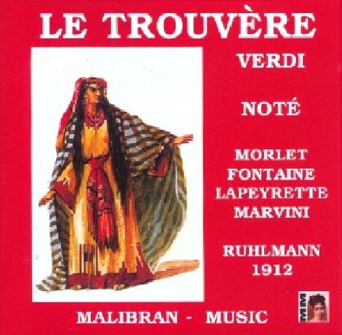 Il Trovatore. F. Ruhlman. 1912 Verdi Giuseppe