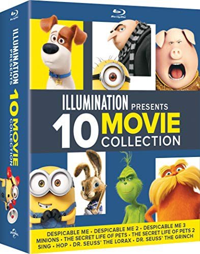 Illumination 10 Movie Collection Various Directors