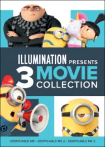 Illumination Presents: 3-Movie Collection (Despicable Me 1-3) (Jak ukraść księżyc / Minionki rozrabiają / Gru, Dru i Minionki) Coffin Pierre, Renaud Chris