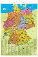 Illustrierte Politische Deutschlandkarte K&S Druckbunt Verlag, K&S Druckbunt Verlag Gmbh