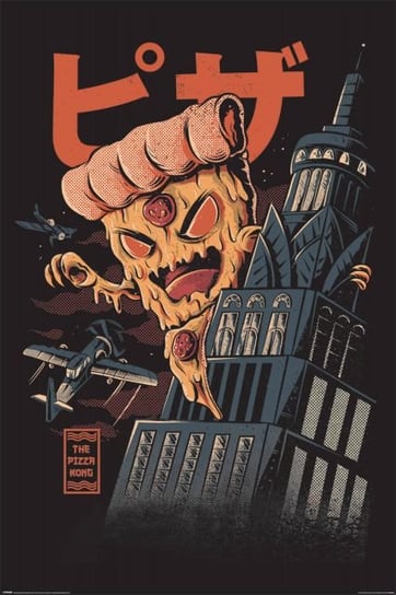 Ilustrata Pizza Kong - plakat 61x91,5 cm Pyramid Posters