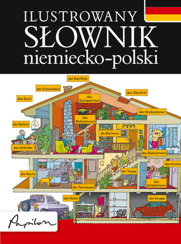 Ilustrowany słownik niemiecko-polski Lang Jacek, Filipek Maria