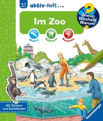 Im Zoo WWW aktiv-Heft Ravensburger Buchverlag
