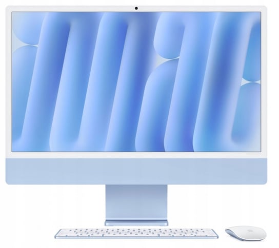 iMac 24 cale: M4 8/8, 16GB, 256GB SSD - Niebieski Apple