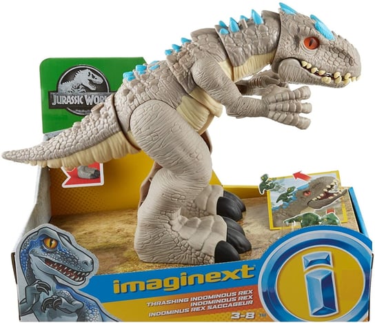 Imaginext, Jurassic World, Figurka kolekcjonerska, Trashing Indominus Imaginext