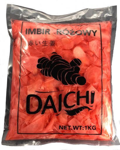 Imbir marynowany różowy 1kg - Daichi Daichi